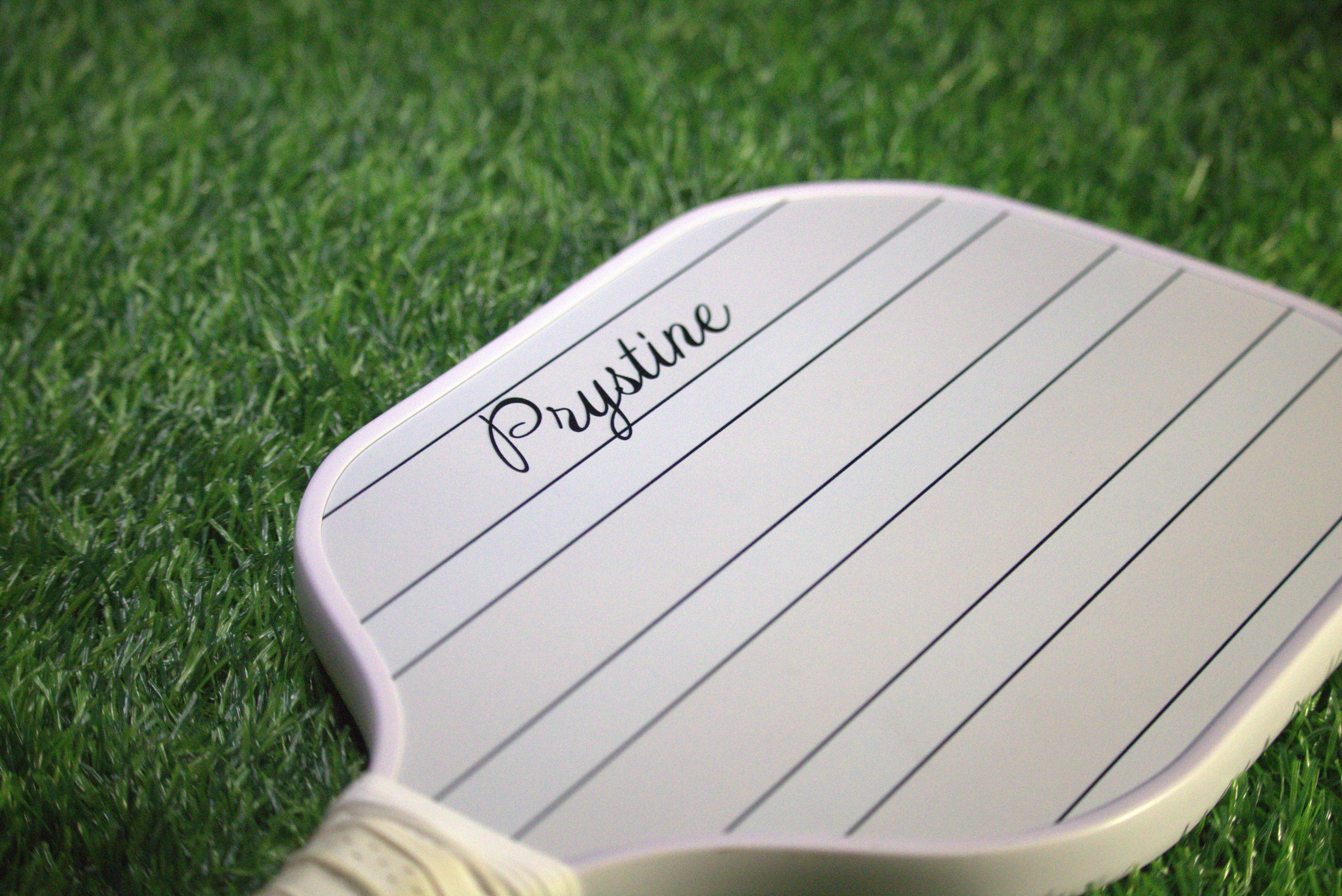 White Prystine Paddle